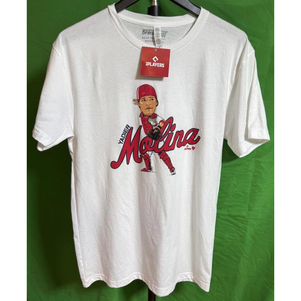 Yadier Molina St. Louis Cardinals MLB Breaking T Tee Shirt Mens Size M NEW NWT